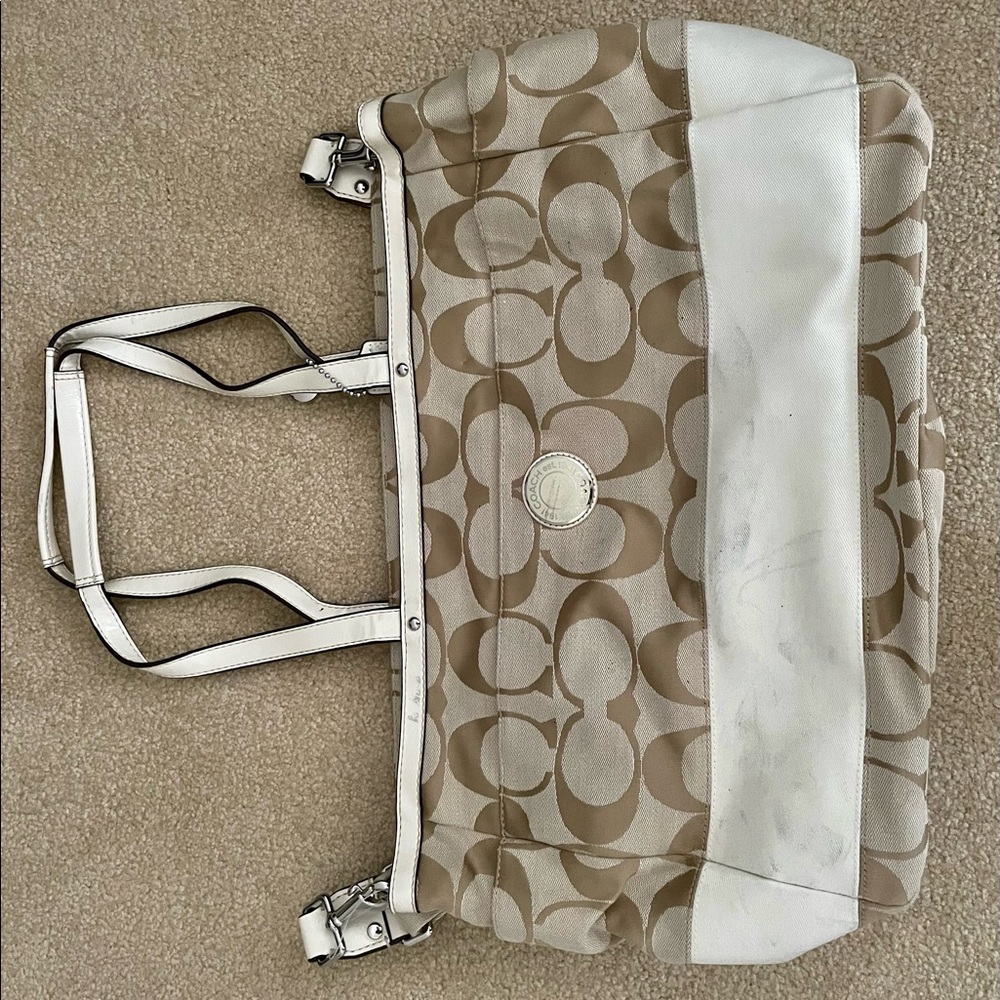 Large Coach tote new